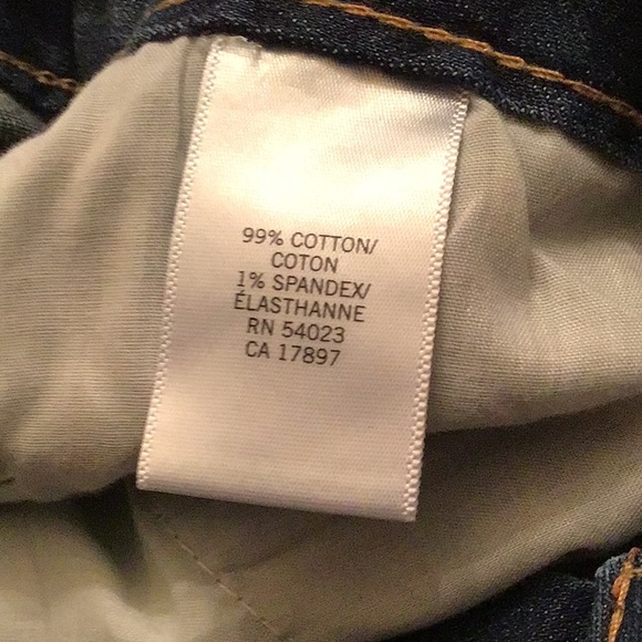 BANANA REPUBLIC BLUE WASH DENIM JEANS SZ 27/4 - Picture 6 of 12